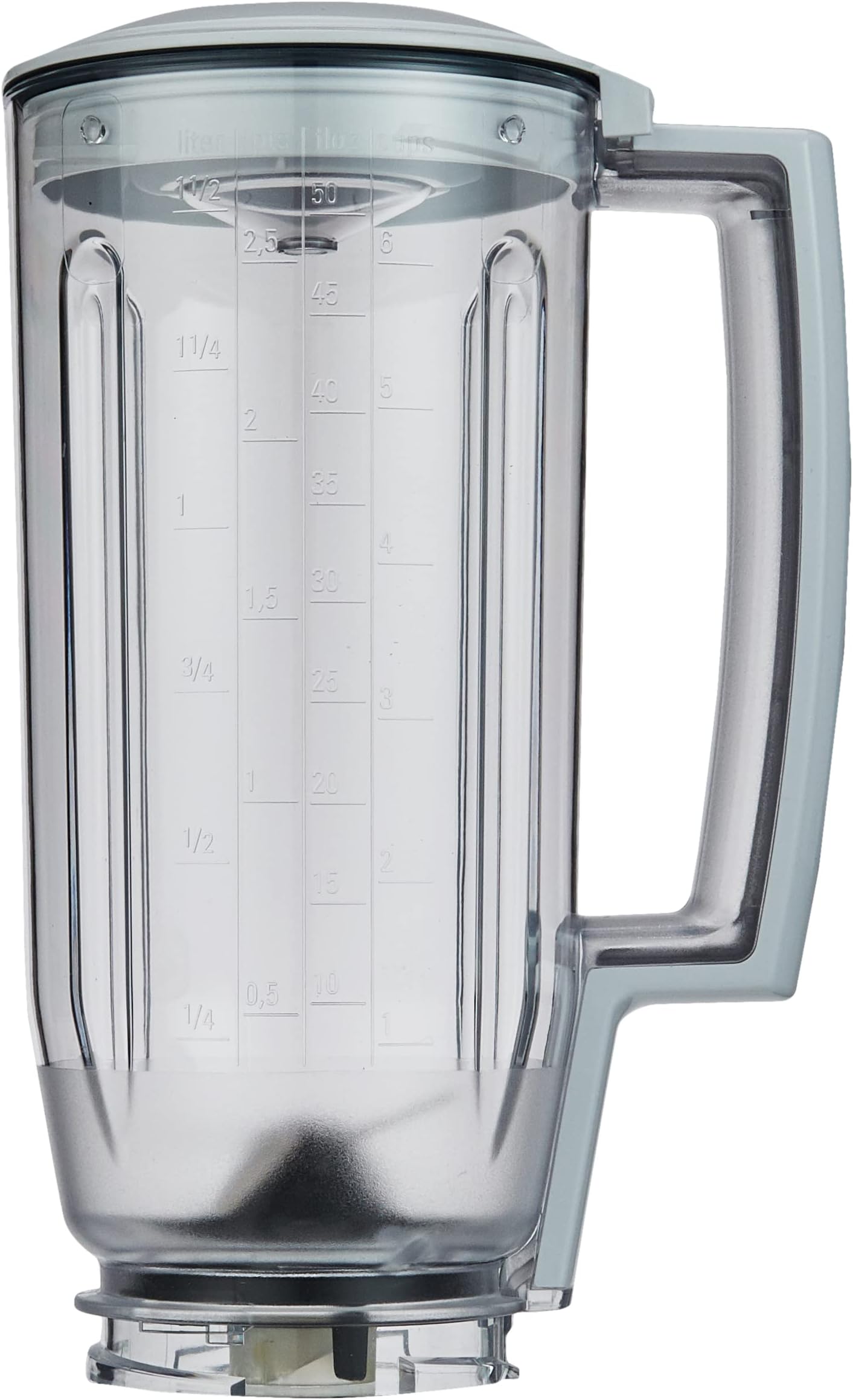 Bosch Blender Attachment for Bosch Universal Plus Mixer | Ideal Mixer Accessory for Blending Bread, Fruit, Ice | TRITAN Co-polyester with Stainless Steel Blades | 6 Cup Capacity