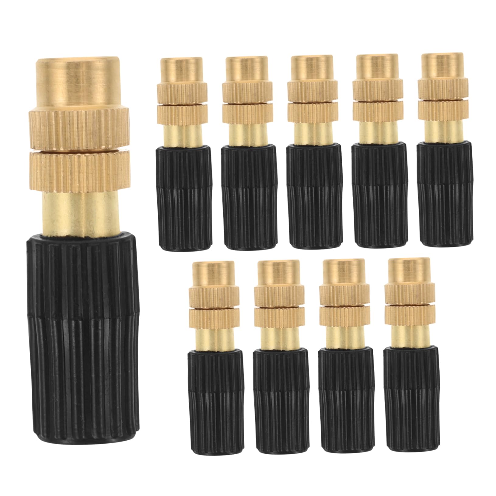 VICASKY Djustable Spray Nozzles for Hose Watering Nozzle for Garden Irrigation Sprayer Heads Atomizing Nozzle