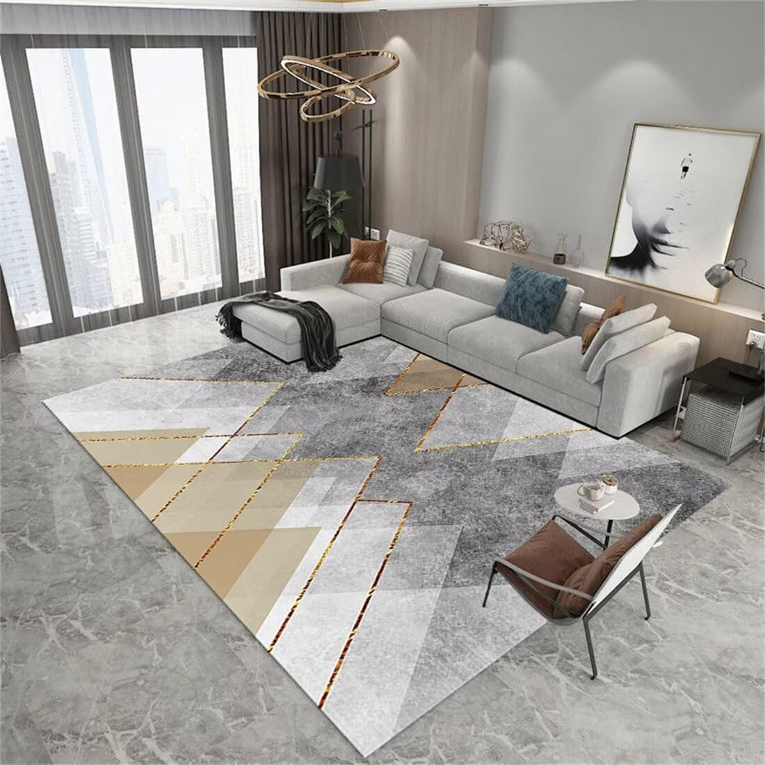 Tapis super doux lavable et antidérapant pour chambre enfant garçon