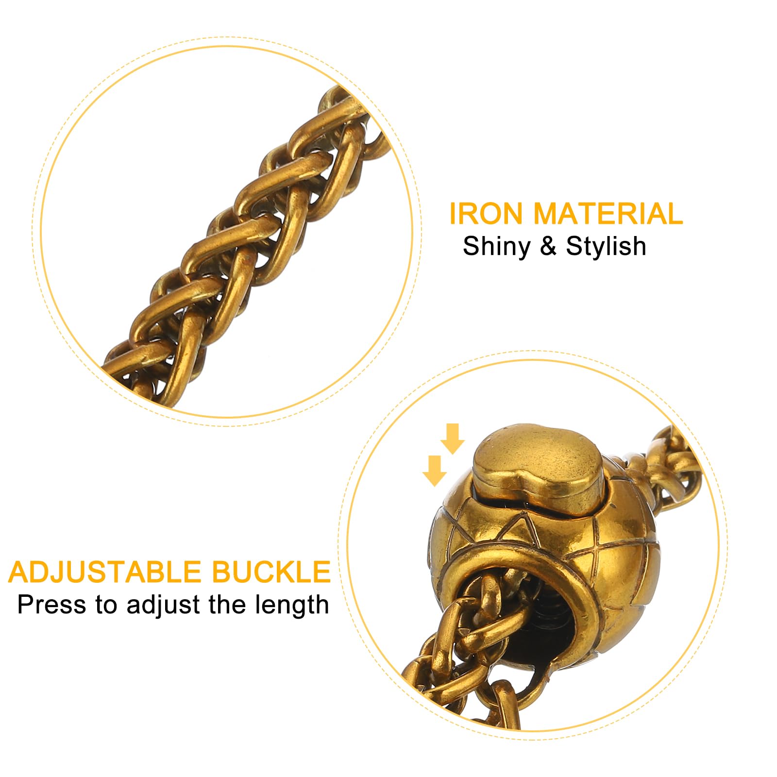 Bourse Chaîne Sangle Acrylique Chaîne Sangle Remplacement