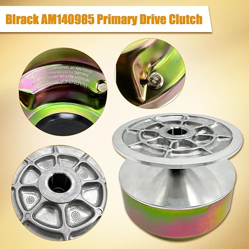 Miniatura 2 de AM140985 Embrague de accionamiento primario completo apto para John Deere Gator Trail Gator 4X2 Diesel Gator Worksite Gator 1200A Bunker reemplaza