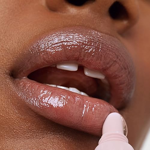 Miniatura 3 de Versed Silk Slip - Aceite labial acondicionador, transparente, bálsamo labial y alternativa de brillo con aceite de jojoba y vitamina E, hidratante