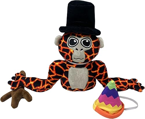 Gorilla Tag - Peluche de Gorilla Tag de 9.8 pulgadas, juguete de animales de peluche, figura de juego, regalo para los fanáticos del juego, elección
