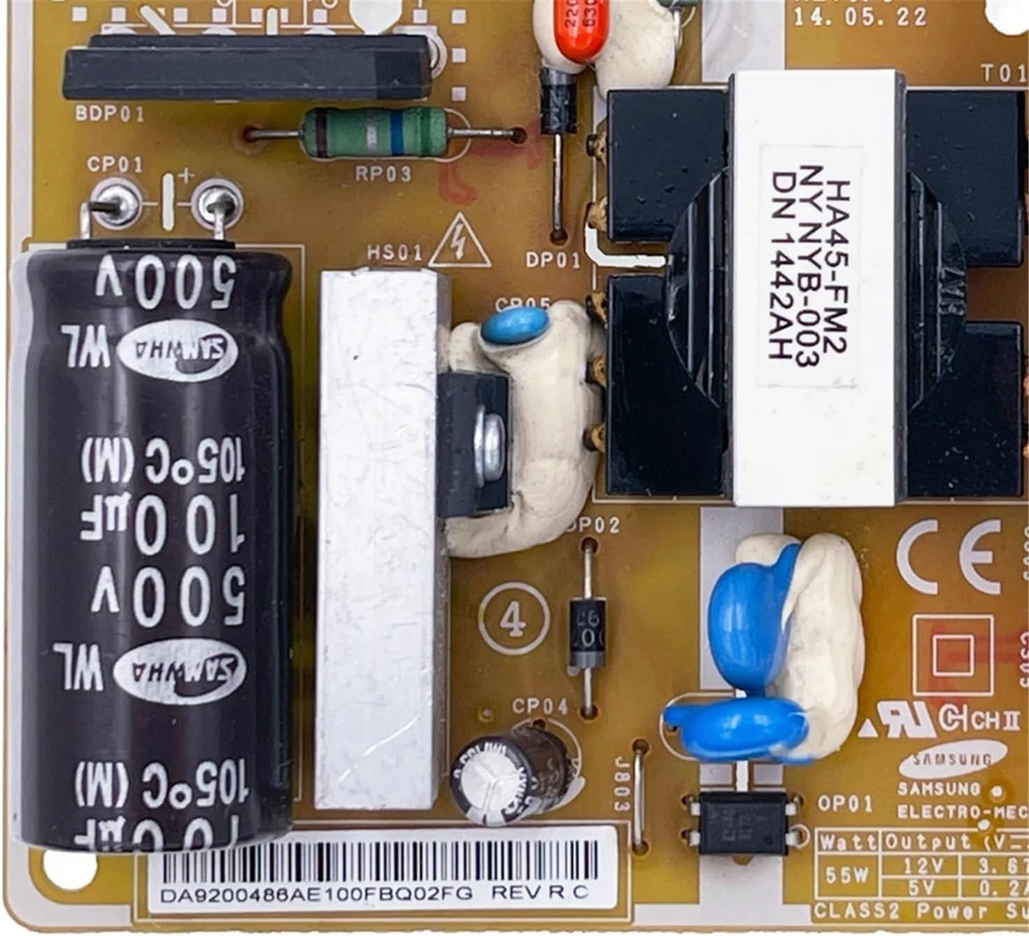 Refrigerator Control Board DA92-00486A Circuit PCB Fridge Motehrboard Freezer Parts