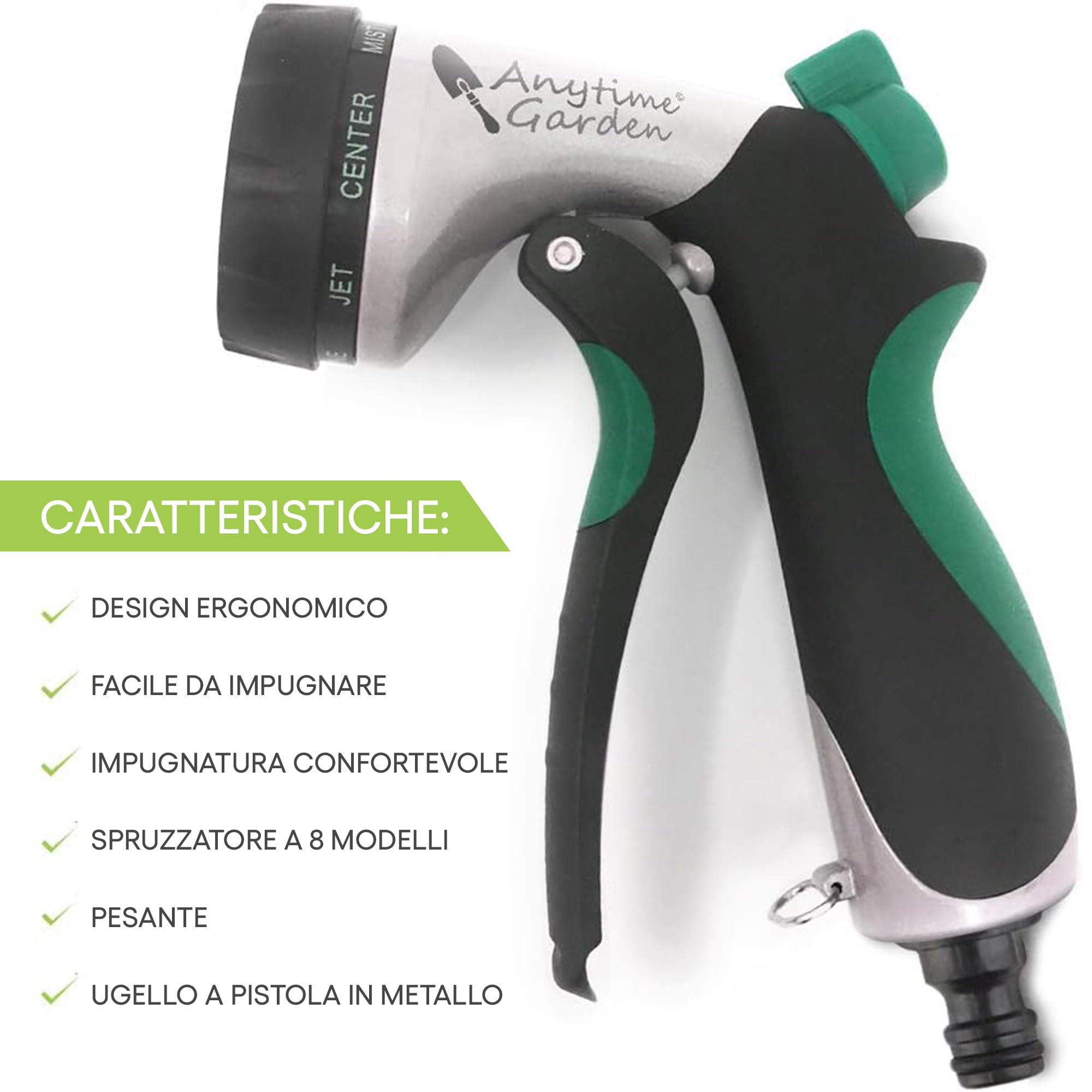 Spruzzatore per irrigazione da giardino 4/7 8 / 1.116 millimetri 20 millimetri 25mm Tubo flessibile di giardino rubinetto 1/4 3/8 1/2 3/4 irrigazione Valvola valvola di arresto 'acqua connettore DN15