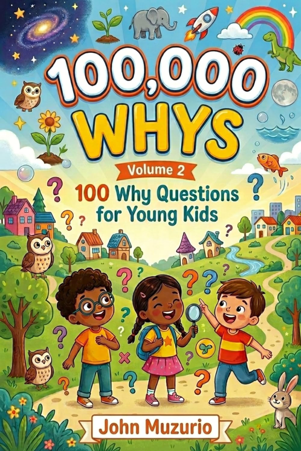 100000 Whys: Volume 2 - Fun Answers, Cool Facts, and Coloring Pages for Curious Kids Kids