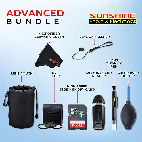 Miniatura 37 de Sigma Lente DN DC contemporánea de 1.181 in f1.4 para Sony E con paquete básico Sunshine Photo - 4 años de garantía del fabricante de EE. UU