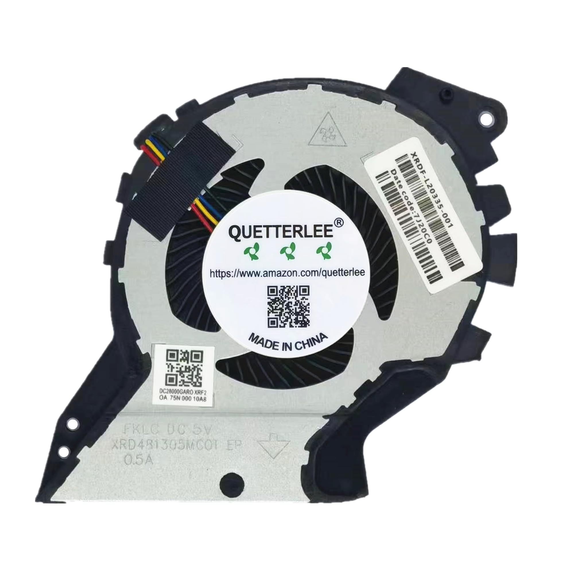Ventilateur CPU Pour HP ZHAN 99 G1 - Réf DFS501105PR0T / L25224-001 - Neuf D'origine