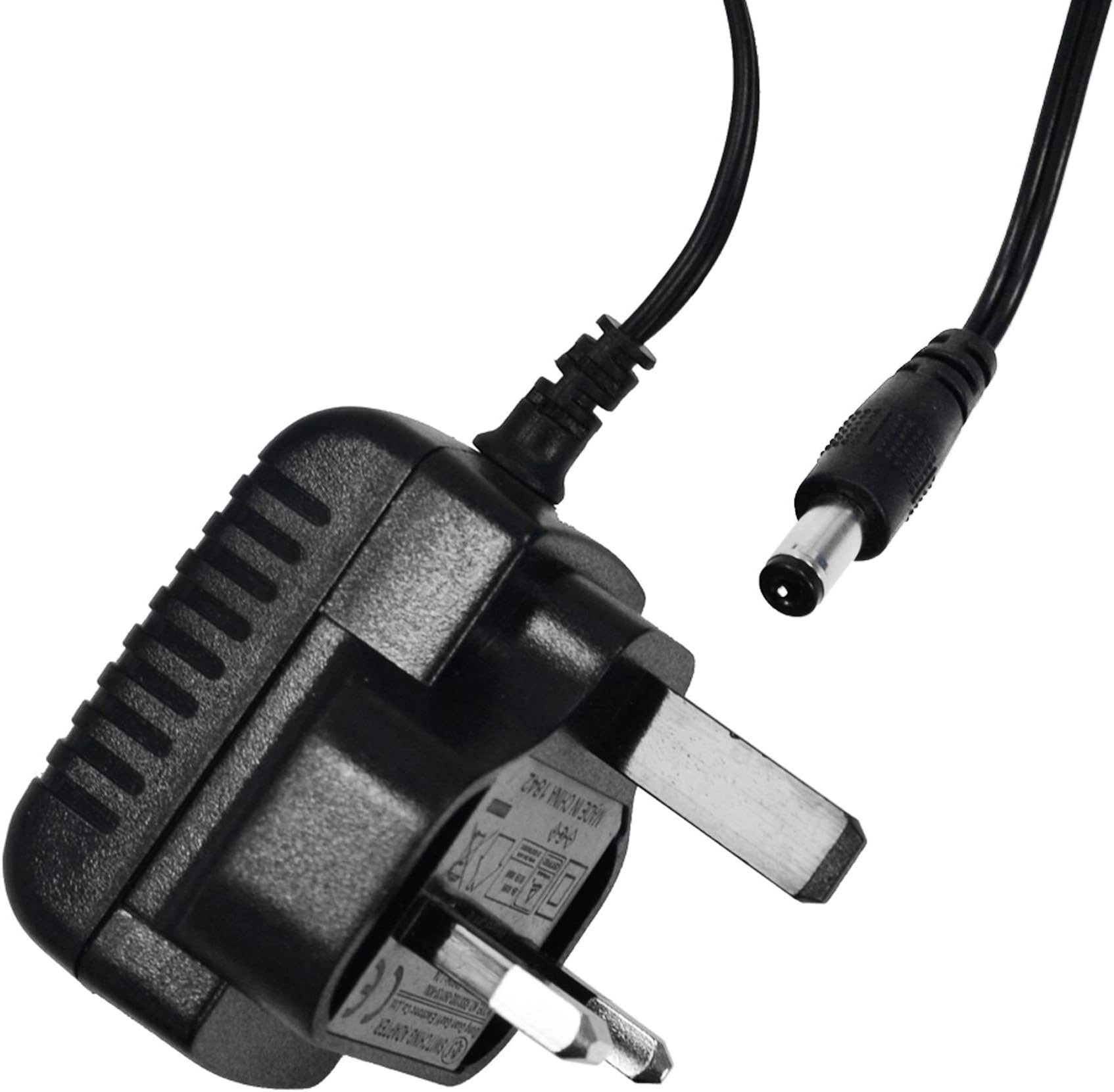 Axus Keyboard Replacement 12V AC Mains Power Supply Adaptor Adapter for Yamaha NP, PSRE and Axus AXP models (NP-32, NP-12, PSRE263, PSRE363, PSRE453, AXP25, AXP2, AXP10, AXD2), AXAD3