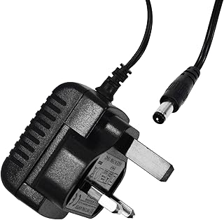 Axus Keyboard Replacement 12V AC Mains Power Supply Adaptor Adapter for Yamaha NP, PSRE and Axus AXP models (NP-32, NP-12, PSRE263, PSRE363, PSRE453, AXP25, AXP2, AXP10, AXD2), AXAD3