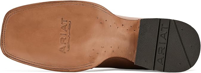 ARIAT Men's County Roads Wide Square Toe Cowboy BootWestern Boot