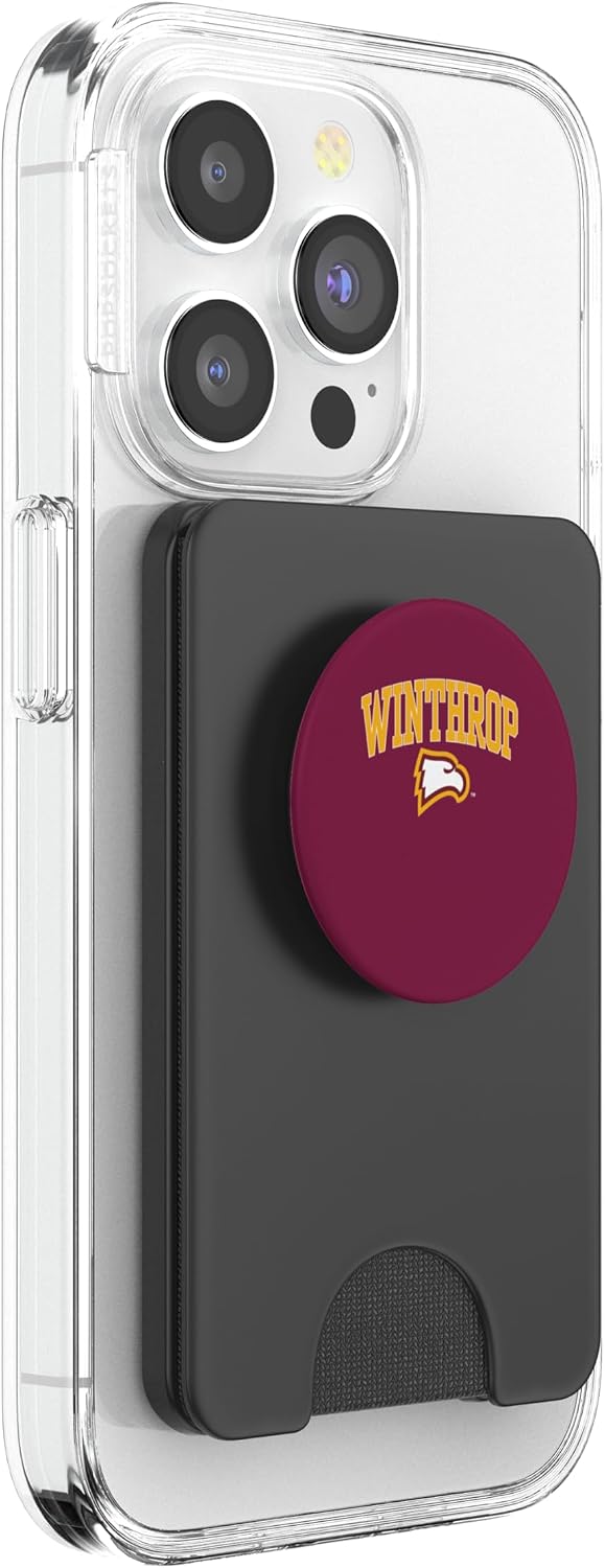 Winthrop Eagles | Official NCAA University of | NCAFWNT02 PopSockets PopWallet for MagSafe