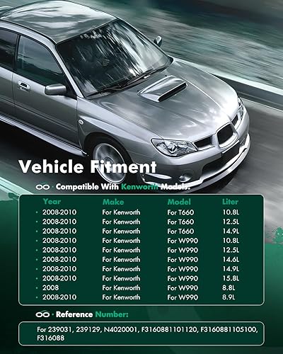 Miniatura 163 de SCITOO Reemplazo completo de radiador de aluminio para 2000 2001 2002 2003 2004 para Toyota Avalon Sedan 3L 2325 Radiador de plástico