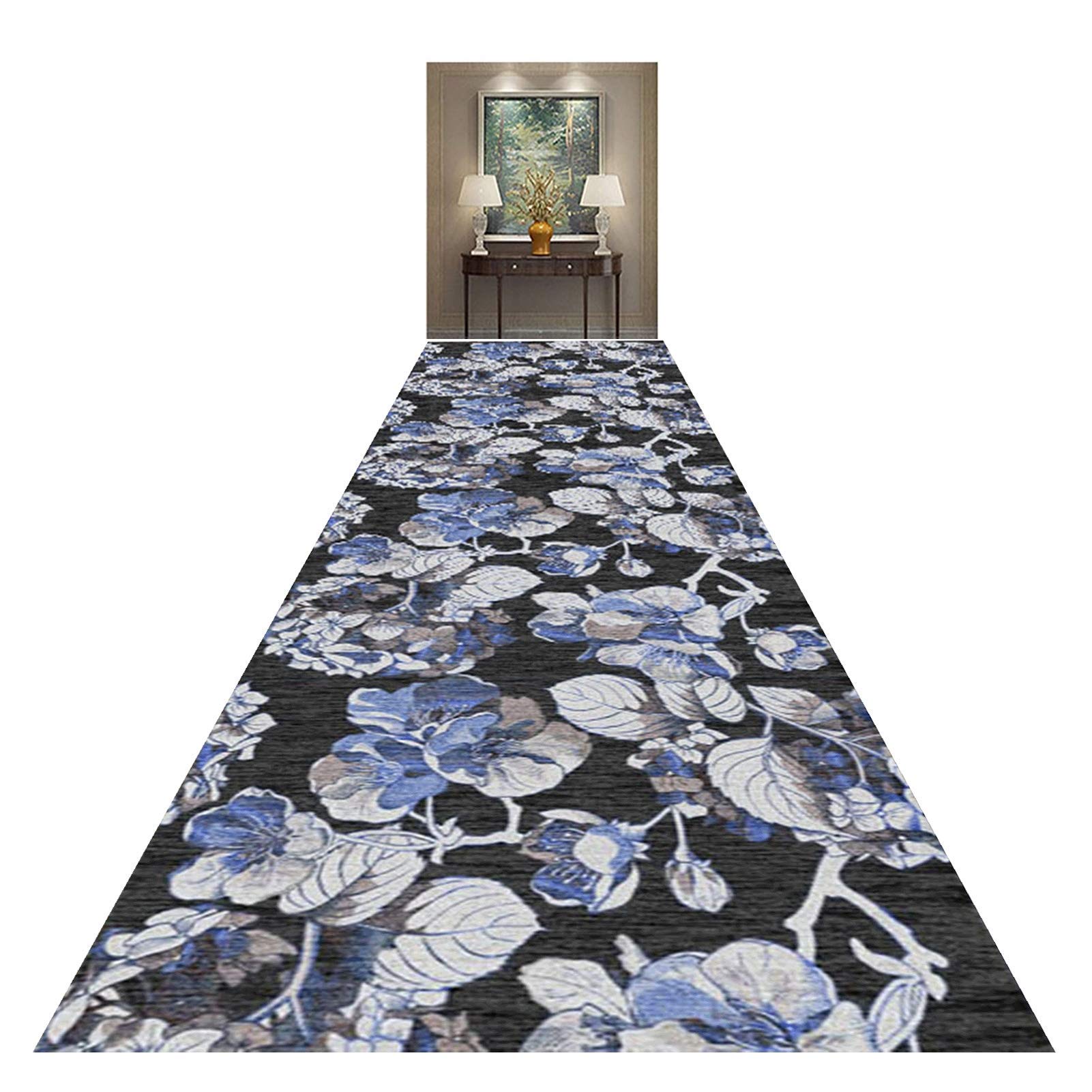 Alfombra sin Derramamiento de Pelo con Base Antideslizante de 100x100 cm