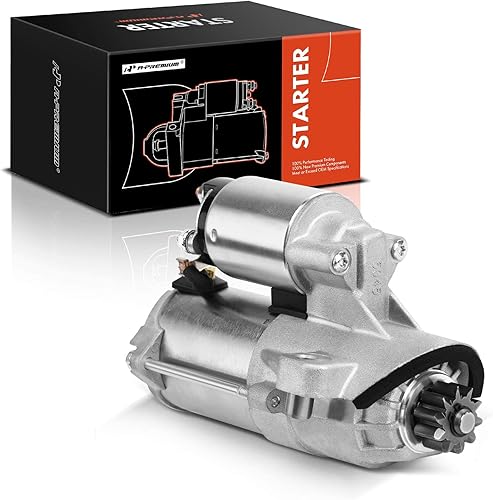 A-Premium Motor de arranque compatible con Ford Explorer 11-19, Edge 07-18, Flex 09-19, Taurus 08-19 y Lincoln MKZ 13-16, MKX 07-18, MKS 09-16, MKT