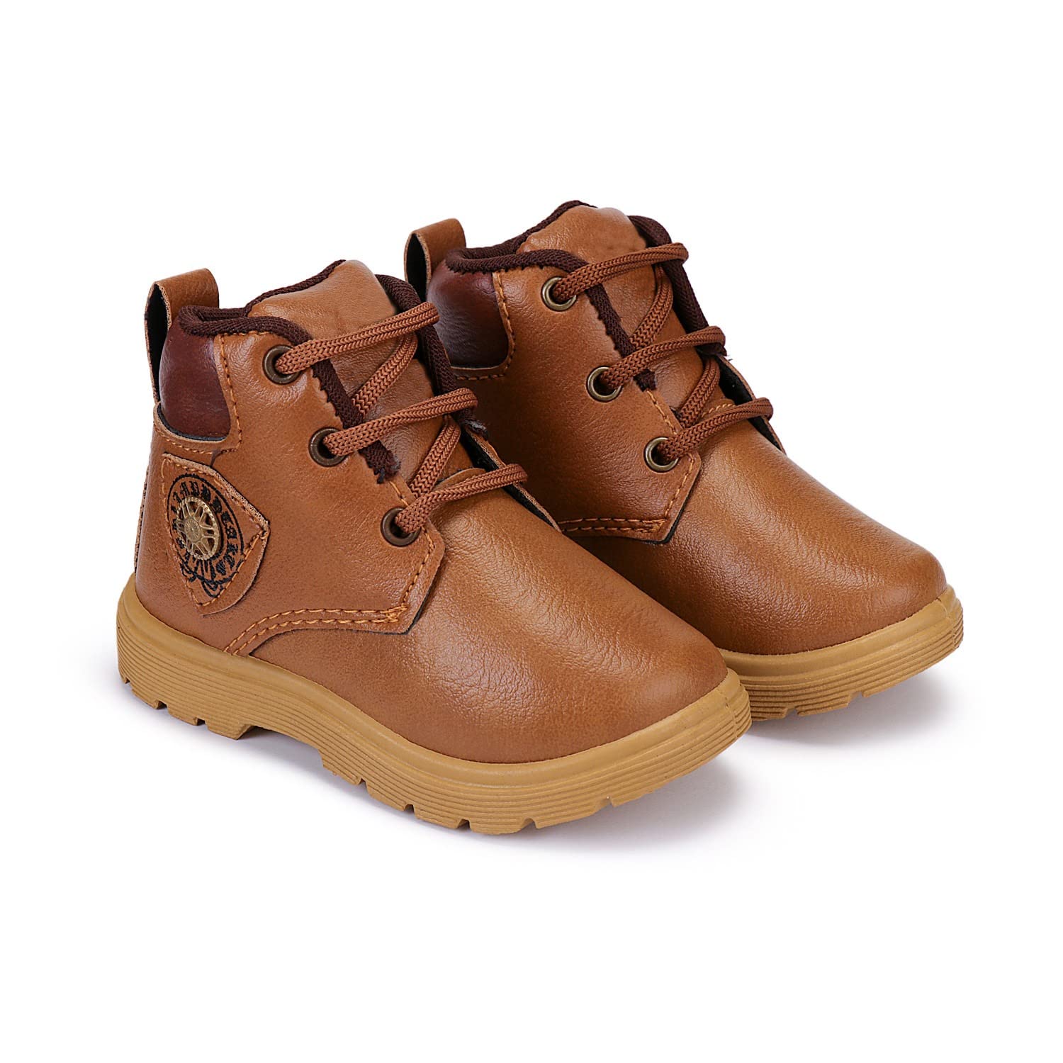 BERSACHECasual Lace Up Canvas Boots for Boys (1582)