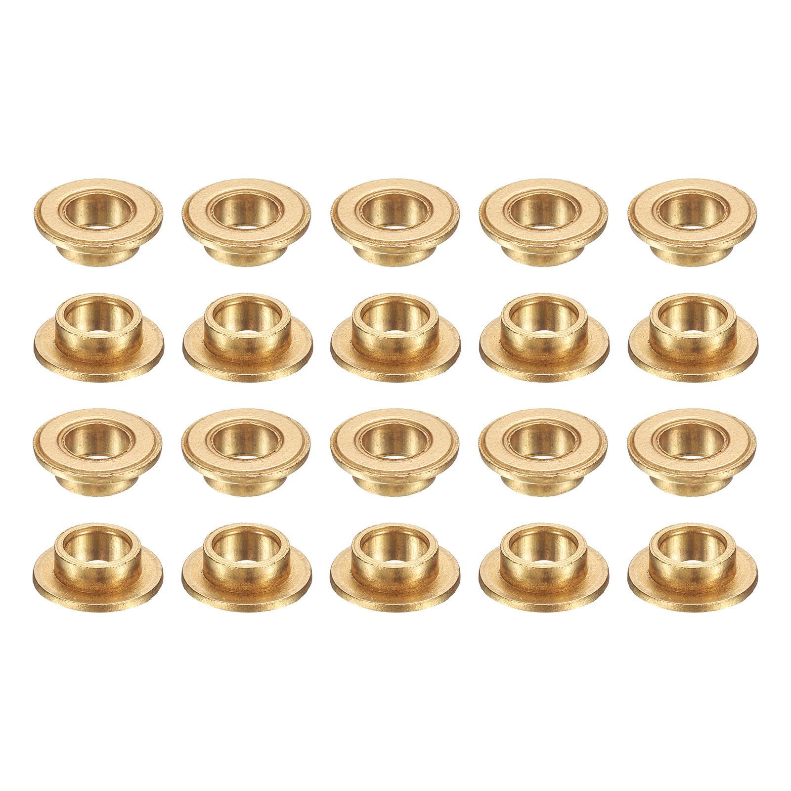 Amazon.co.jp: uxcell フランジスリーブベアリング 20個セット 内径6mm