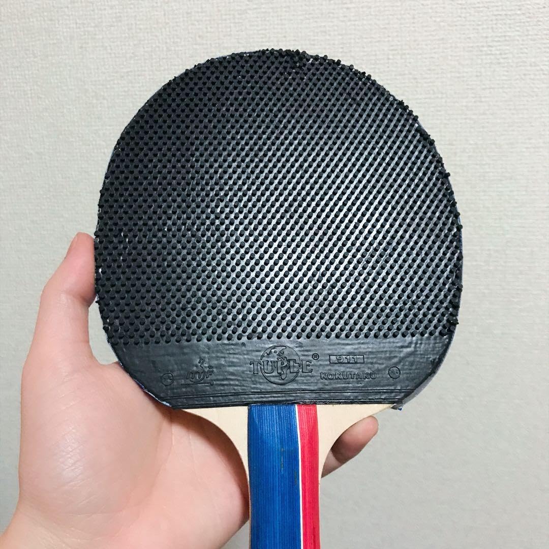 卓球ラケット両面ラバー付き Amazon.co.jp: 卓球 ラケット 両面ラバー付き 裏ソフト＋粒高ラバー