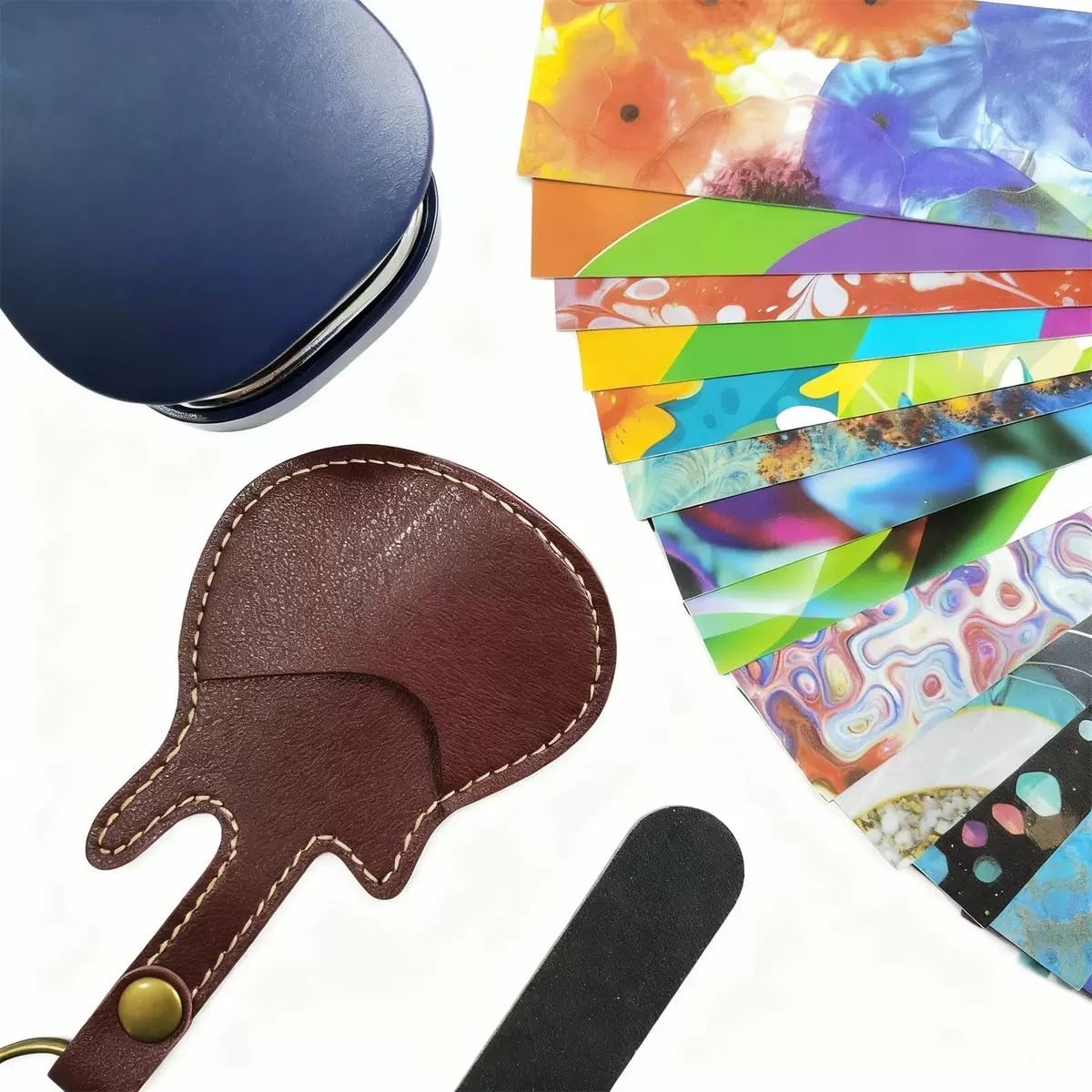 Fabricador De Púas para Guitarra | Kit De Herramientas Artísticas Coloridas Y Geniales,Punzón para Púas De Guitarra - para Músicos Jóvenes Artistas Y Regalos Creativos (3PCS)