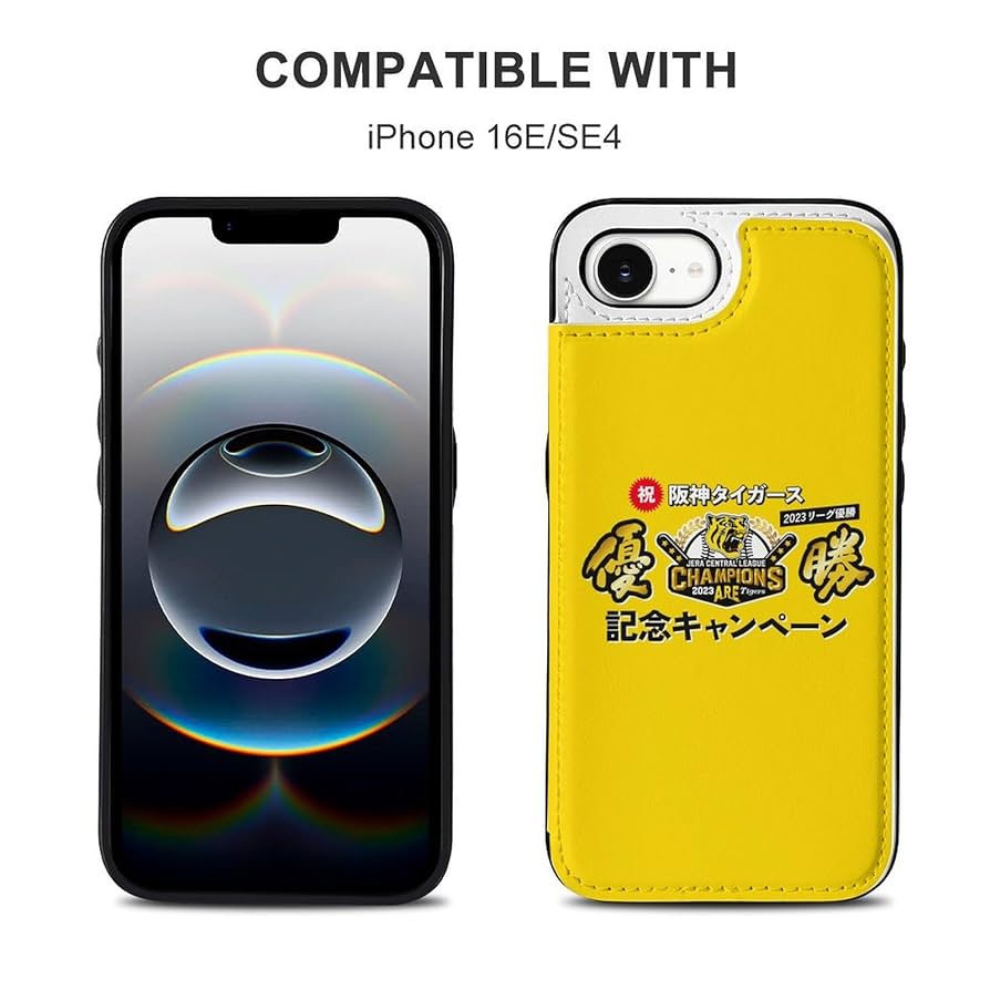 Amazon.co.jp: iphone16e ケース 手帳型 阪神タイガース 2023