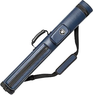 Adhafera Pool Cue Case, 2 X 2 Hard Pool Stick Case, Billiards Accessories