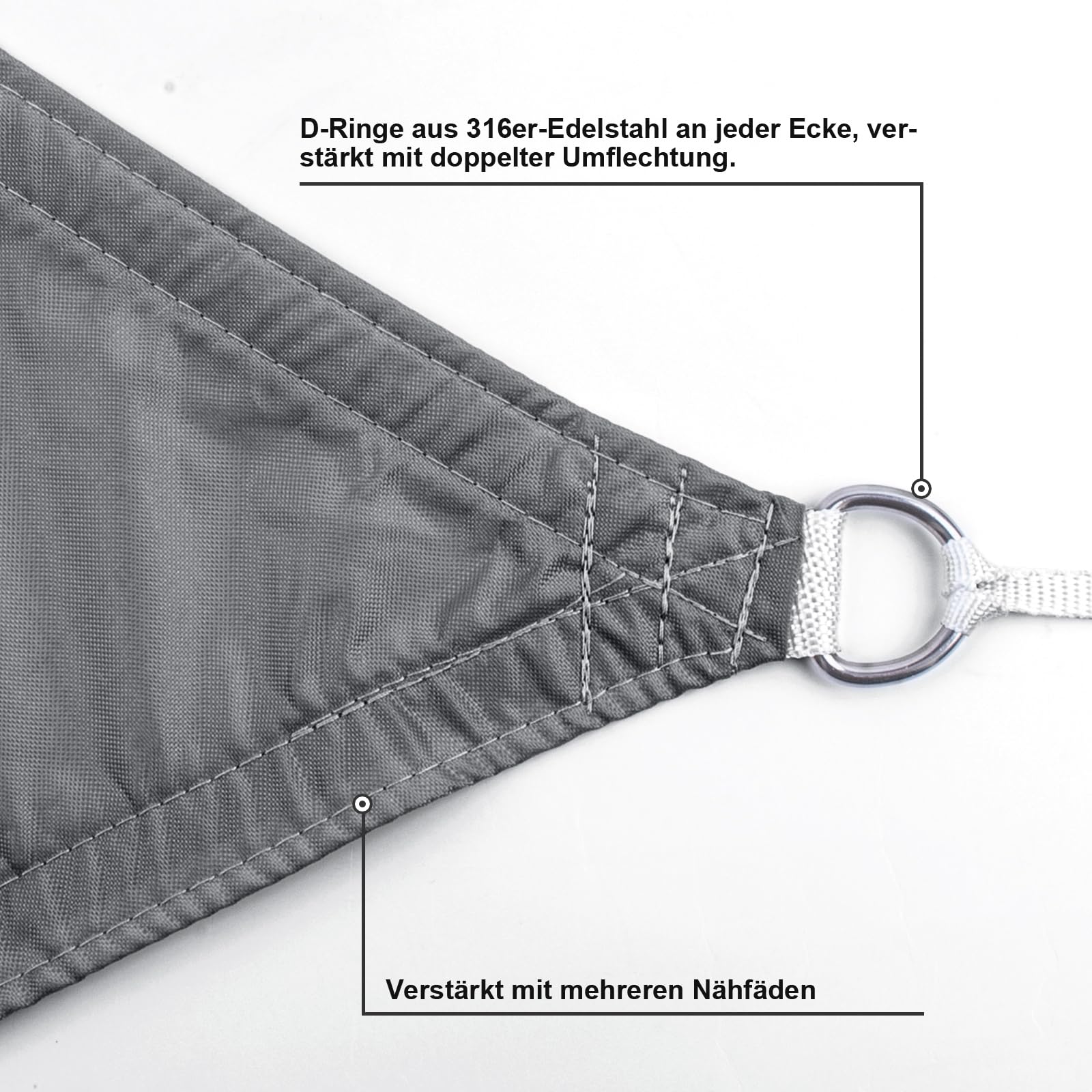 Sonnensegel 2x4 M Wasserdicht – UV-Schutz Schattentuch Für Garten, Terrasse & Balkon