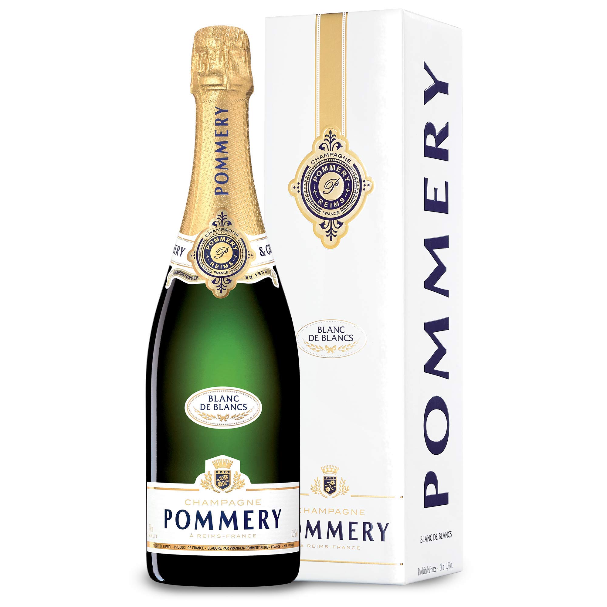Champagne Pommery Apanage Blanc De Blancs - 75 cl - Sous Etui