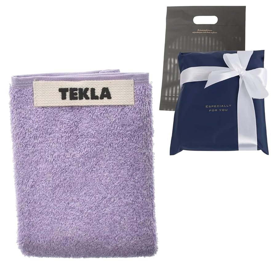 即購入可❣️大人気❣️TEKLA ハンドタオル レッド＆ローズ、マゼンタ ハンドタオル Shaded Pink 50×90cm | TEKLA