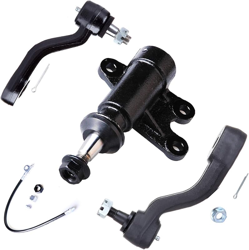 Kit de braço auxiliar, suporte e braço Pitman da suspensão dianteira ASAPE para Chevrolet e GMC – 3 peças