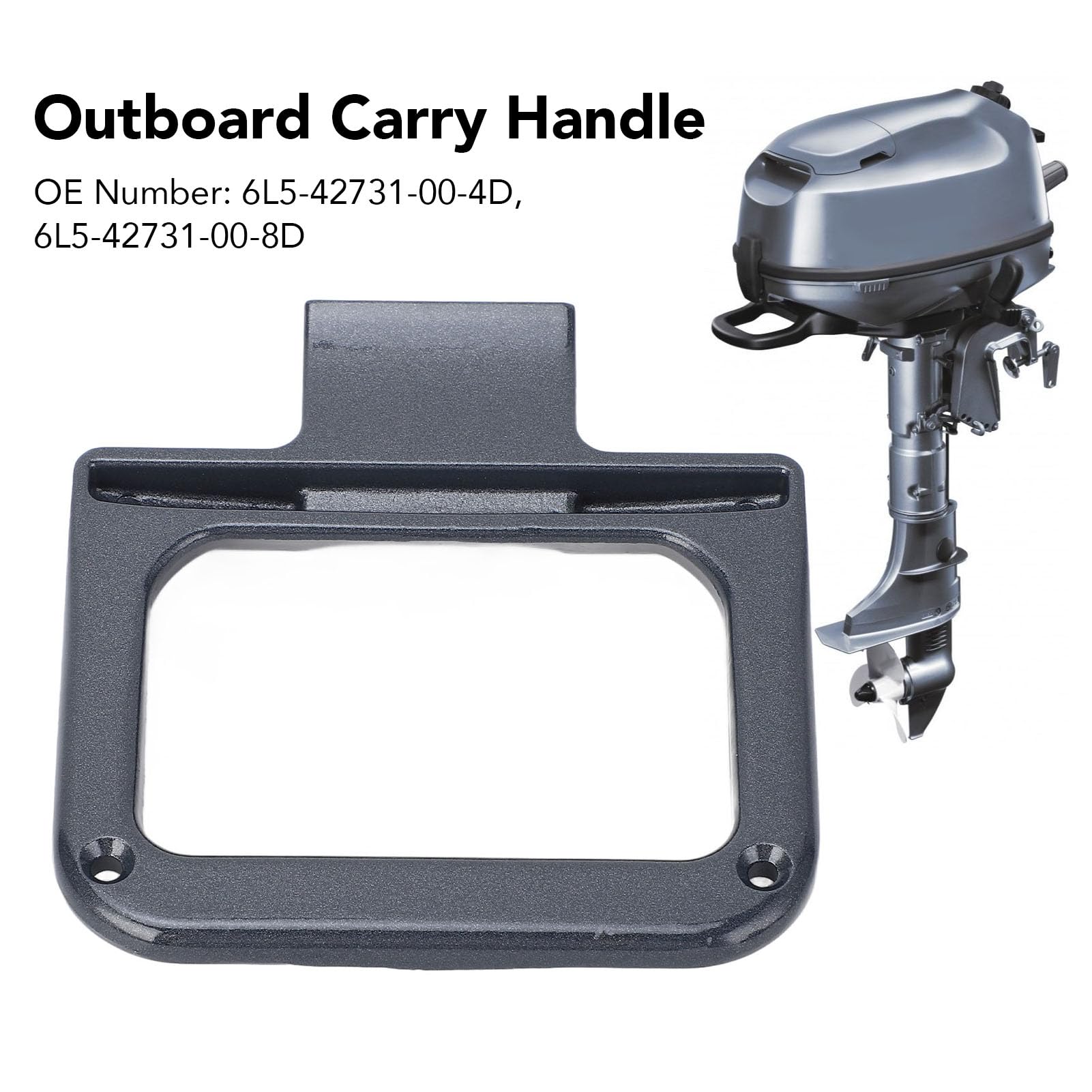 Outboard Carry Handle,for Y amaha Outboard 2 Stroke 3/3.5/4HP Engines,Enhanced Handles Design for Reliable Performance and Easy Handling