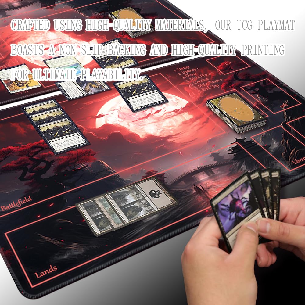 Amazon.co.jp: MTG プレイマット サイズ 24 x 14インチ フリー