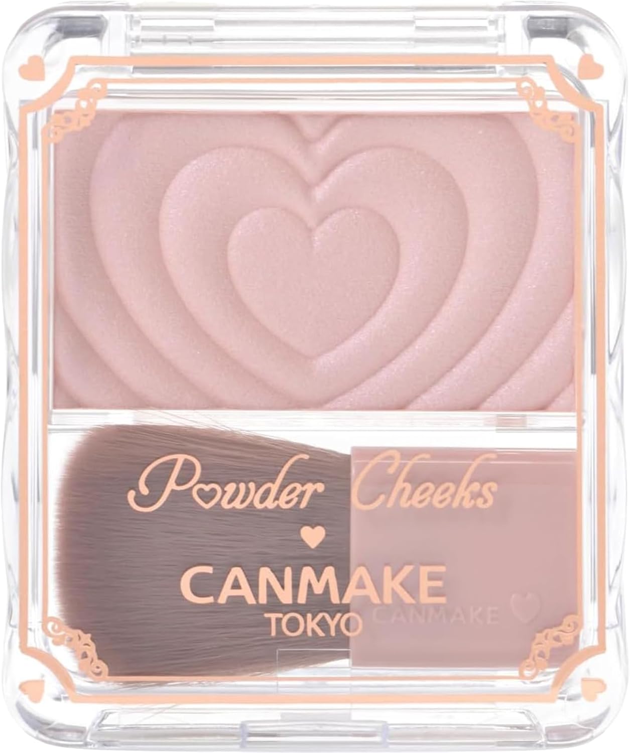 キャンメイク パウダーチークス P04 クレバーベージュ 1.8g チーク 透明感 クリア ツヤ ベージュ ハイライト