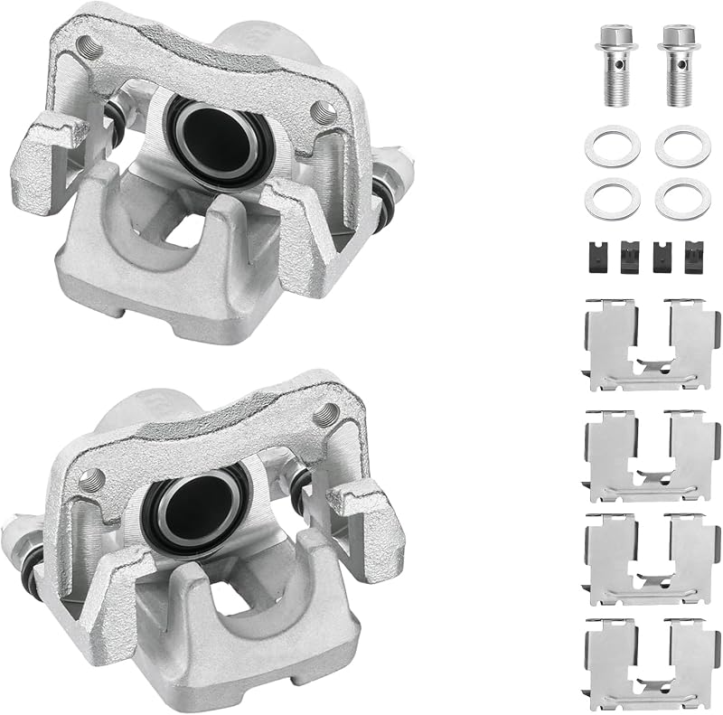 Par de pinças de freio a disco traseiras BDFHYK 19-B7048 e 19-B7049 para Toyota RAV4 – sem pastilhas