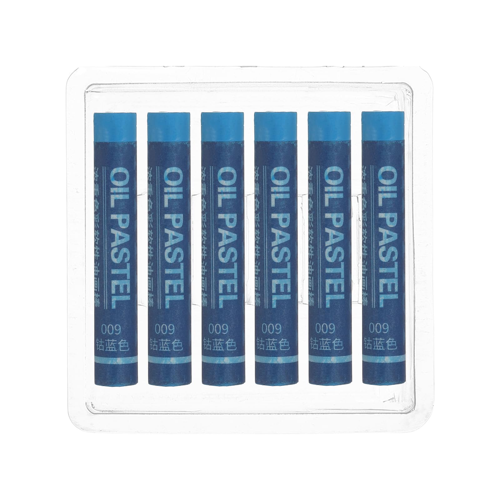 PATIKIL Oil Pastels Oil Crayons Cobalt Blue 6Pcs