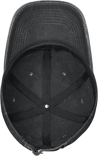 Vintage Washed Denim Baseball Cap for Men Women Adjustable Trucker Hat Breathable Lightweight Gift