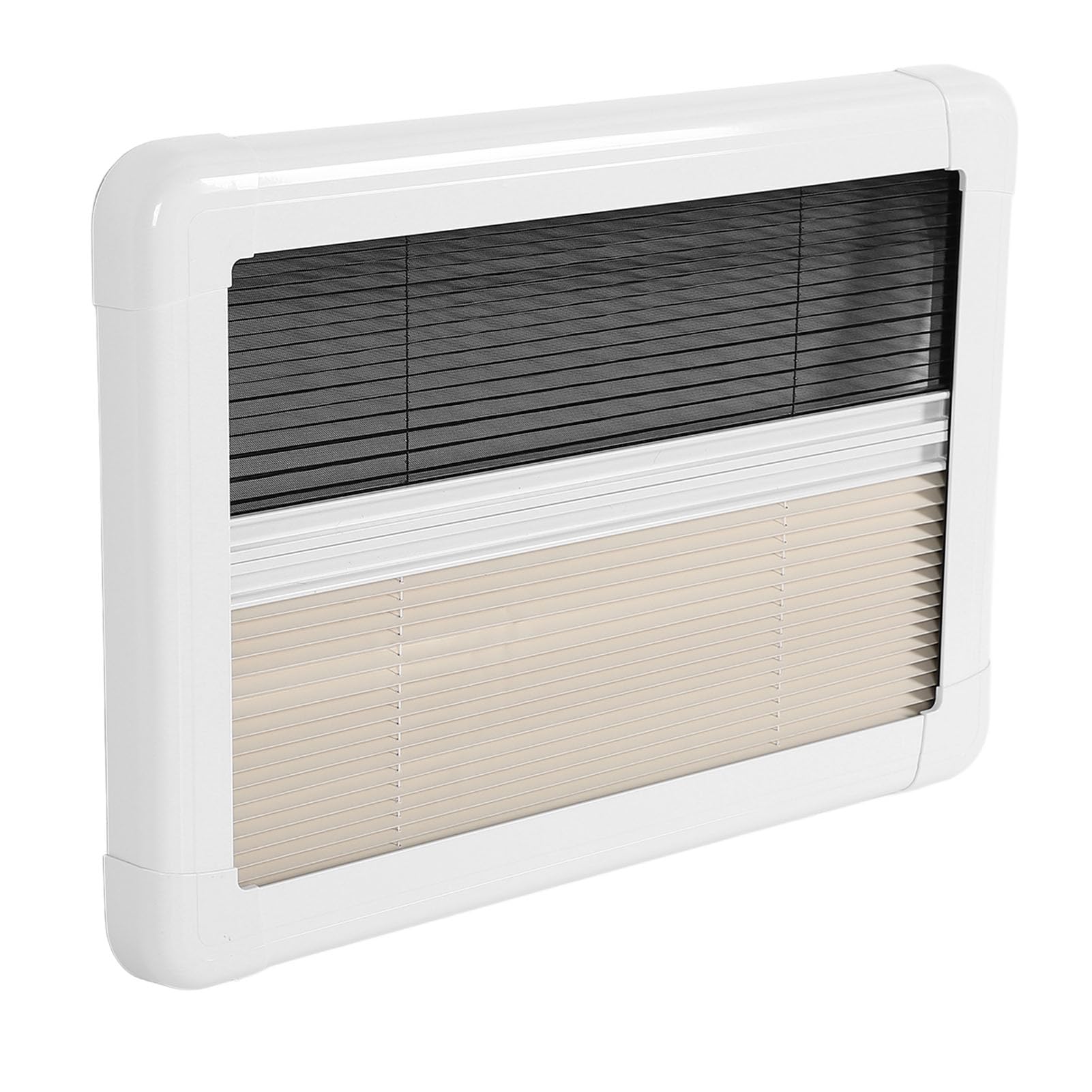 Plissee-Innenfenster für Wohnmobile, 71,1 X 50,8 cm, Praktische Bedienung, Plissee-Sichtschutzrollo, Wohnmobil-Fensterjalousien, Plissee-Rollos für Wohnmobil, Wohnmobil, Anhänger, Wohnmobil