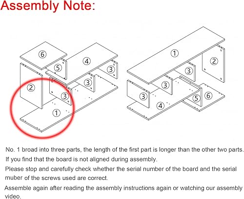 Miniatura 7 de Recaceik Estantería de 2 estantes en forma de L, soporte para consola de TV, centro de entretenimiento moderno con estantes de almacenamiento
