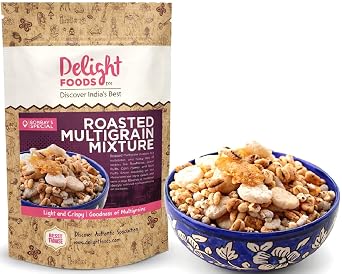 Delight Foods Roasted Multigrain Mixture - Healthy Snacks 250g
