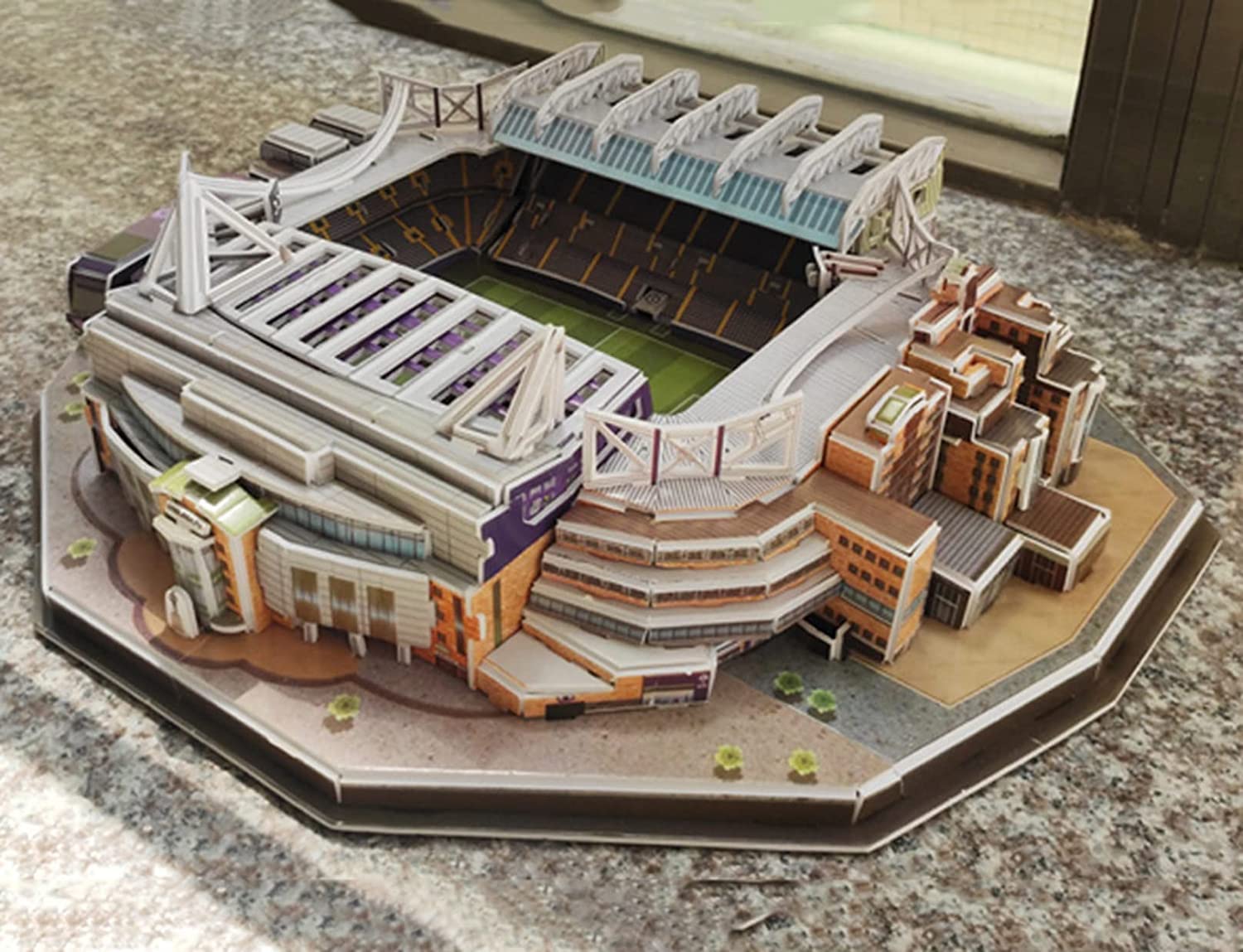 Chelsea Stamford Bridge Stadium 3D-Puzzle DIY Bauspielzeug Modell Fußball 171 Teile