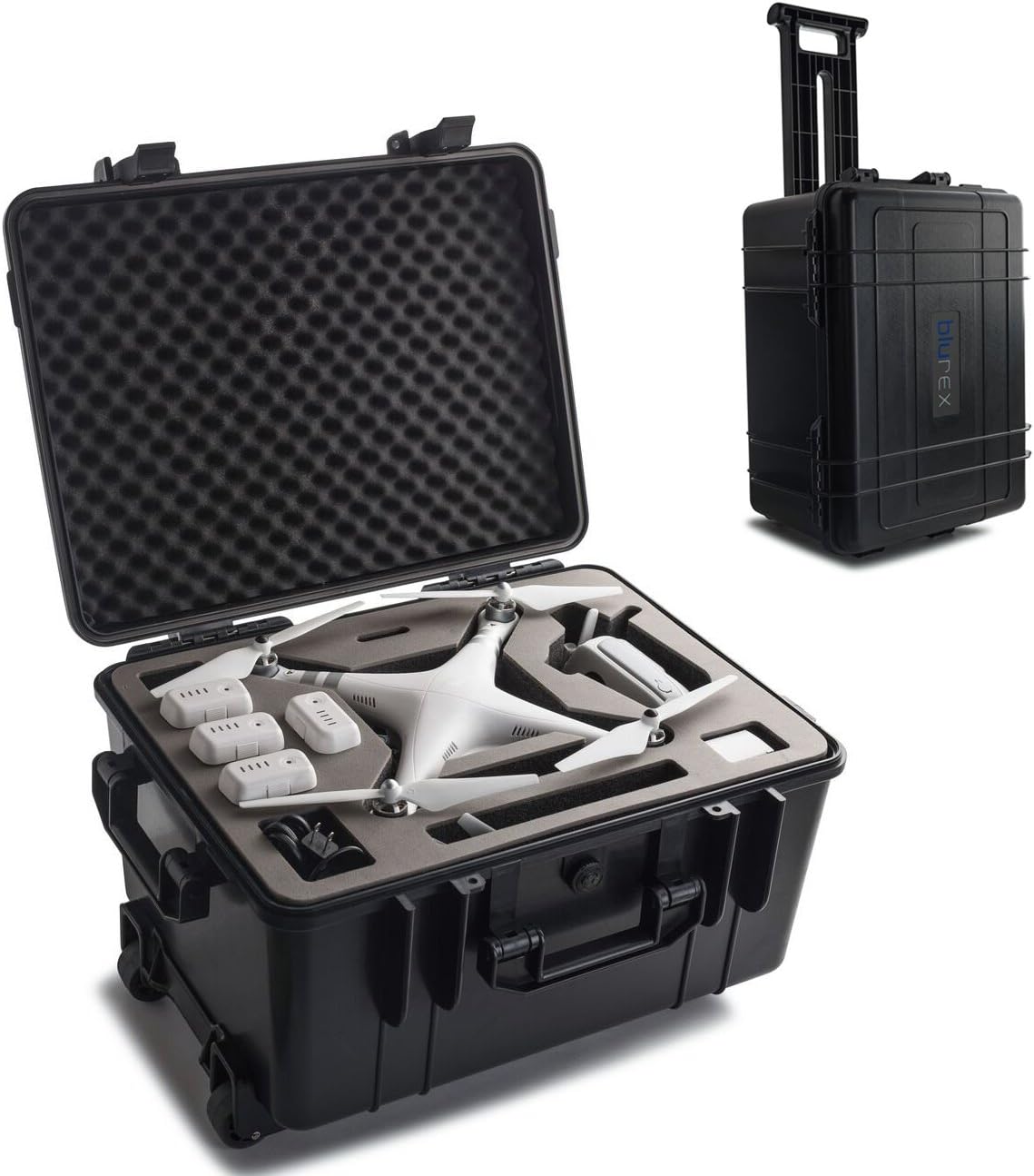 Blurex Rugged Hard Case for DJI Phantom 3 Advanced & DJI Phantom 3 Professional Quadcopter Drone