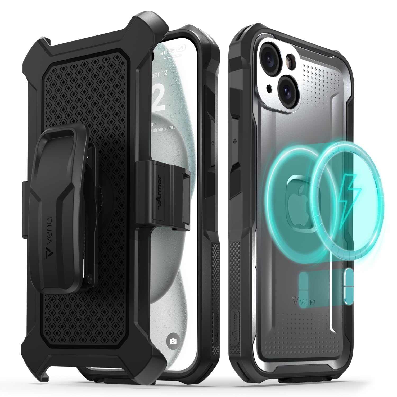 Amazon.com: VENA vArmor Rugged Case for Apple iPhone 15 Plus (6.7