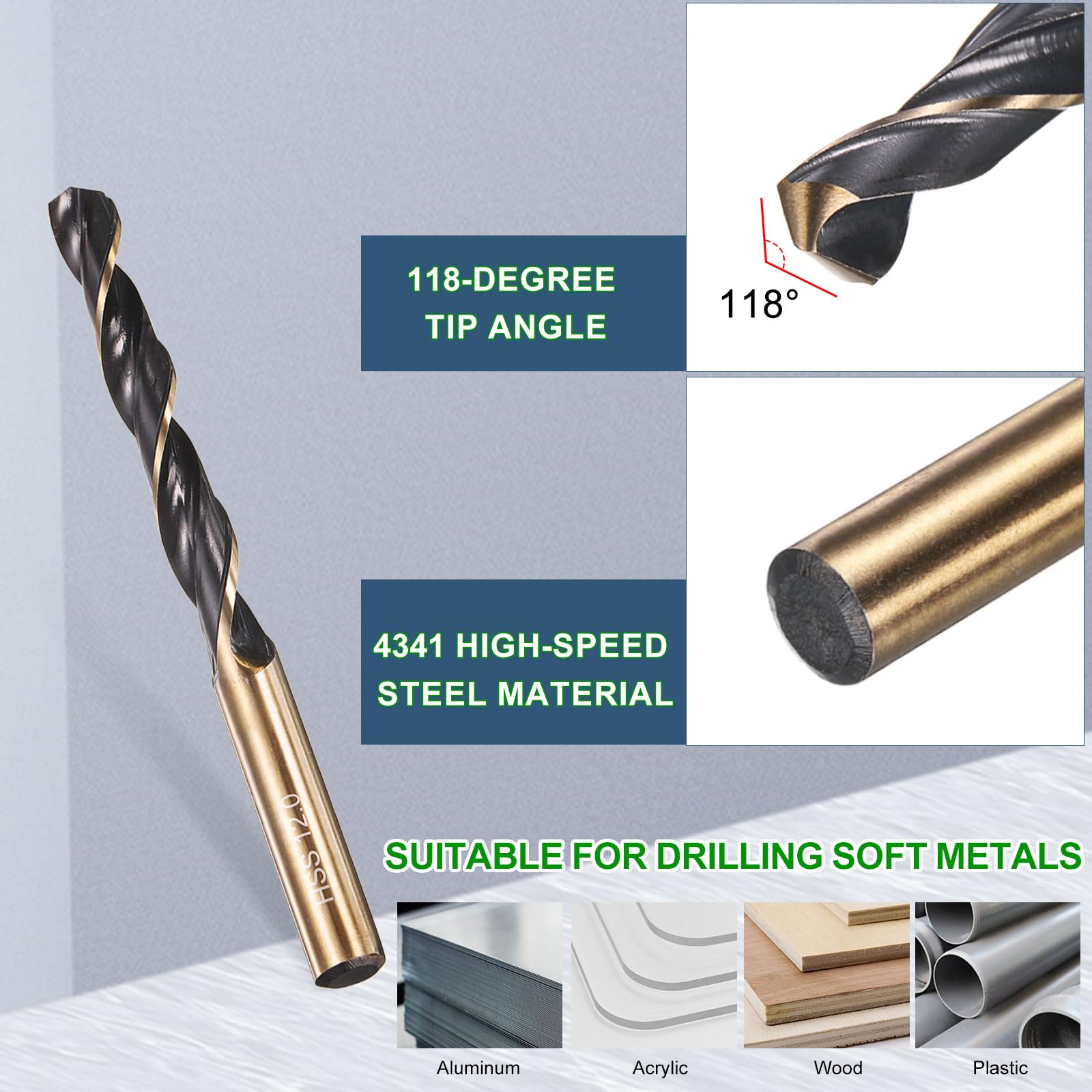 METALLIXITY Drill Bit (12mm) 1Pcs - Image 4