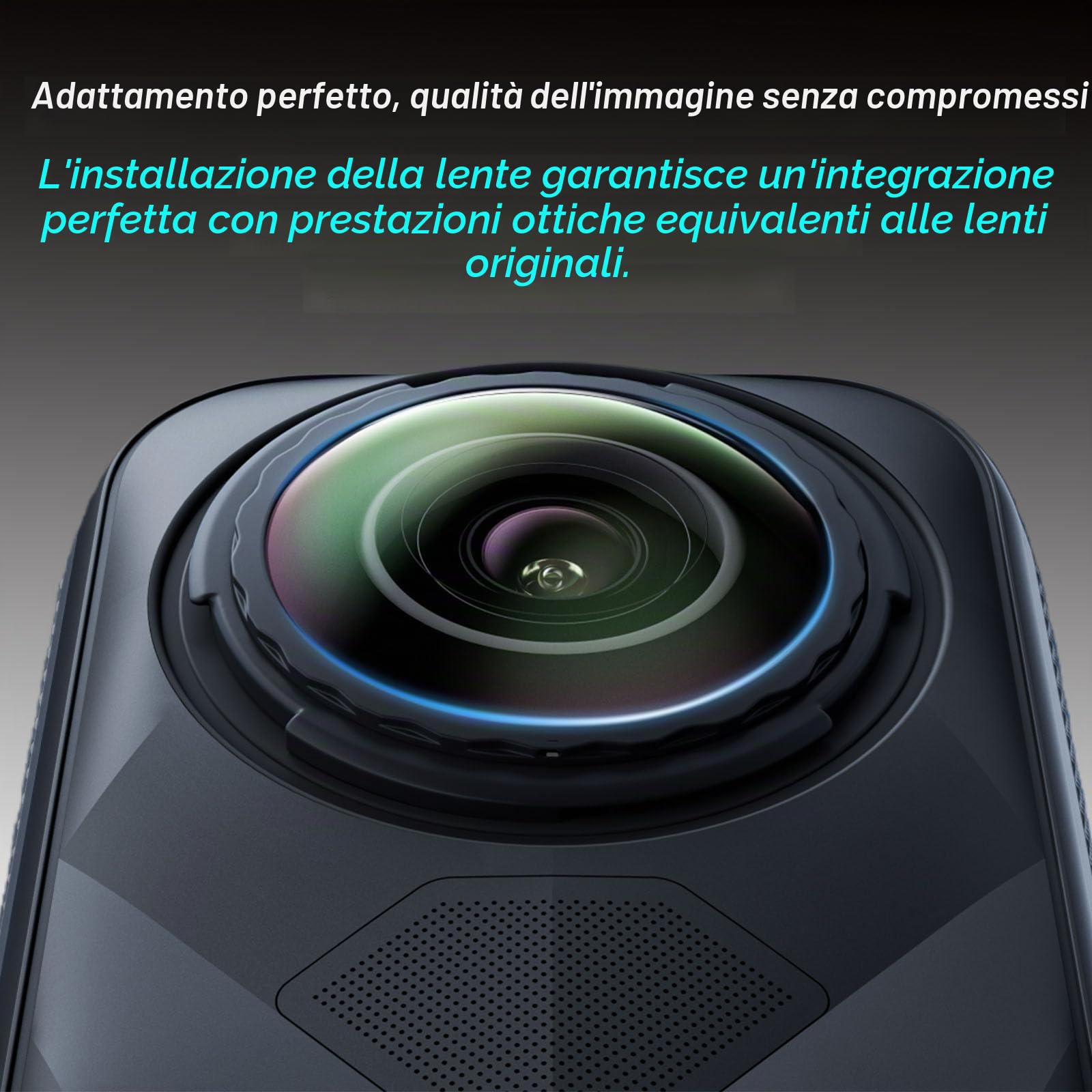 Insta 360 X5 - Kit completo di lenti di ricambio, con 2 lenti sostituibili per Insta360 X5, con strumenti per sostituire e pulire l'obiettivo