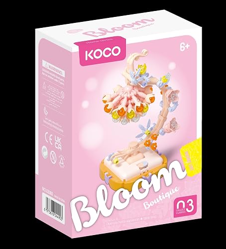 Koco Bloom Boutique Electric Appliance Series Table Lamp Toy Building 301-Piece Set