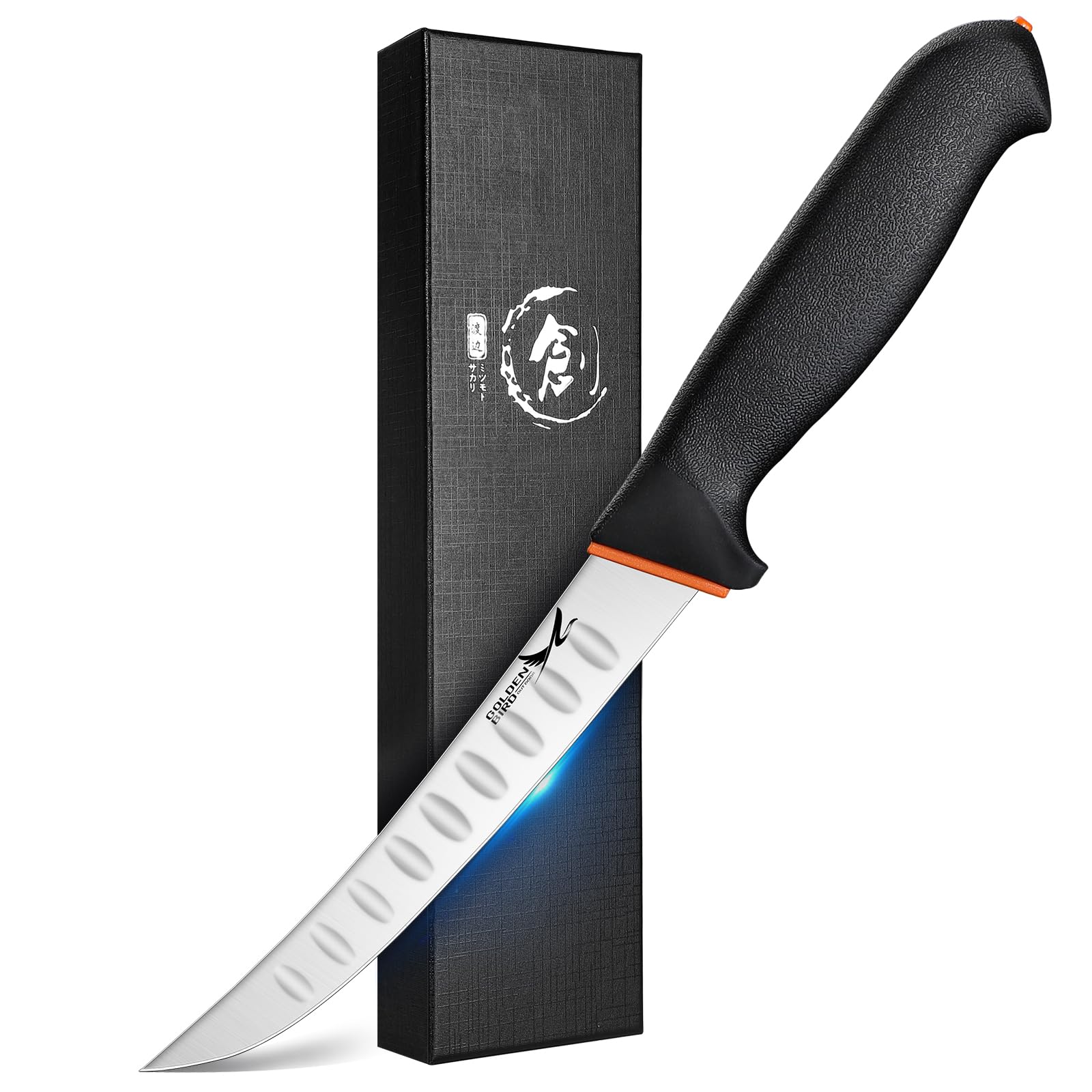 Golden Bird Butcher Knife Set - Meat Processing Knives -9 Golden Bird Butcher Knife Set - Meat Processing Knives -9