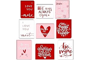 9 Pieces Farmhouse Valentine's Day Decor