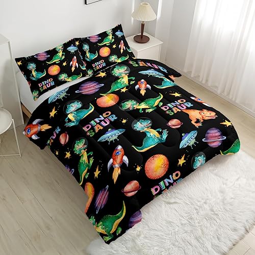 Miniatura 8 de CVHOUSE Juego de edredón Kawaii de gato, tamaño individual, juego de ropa de cama Kawaii de dibujos animados para niños, lindo juego de edredón de