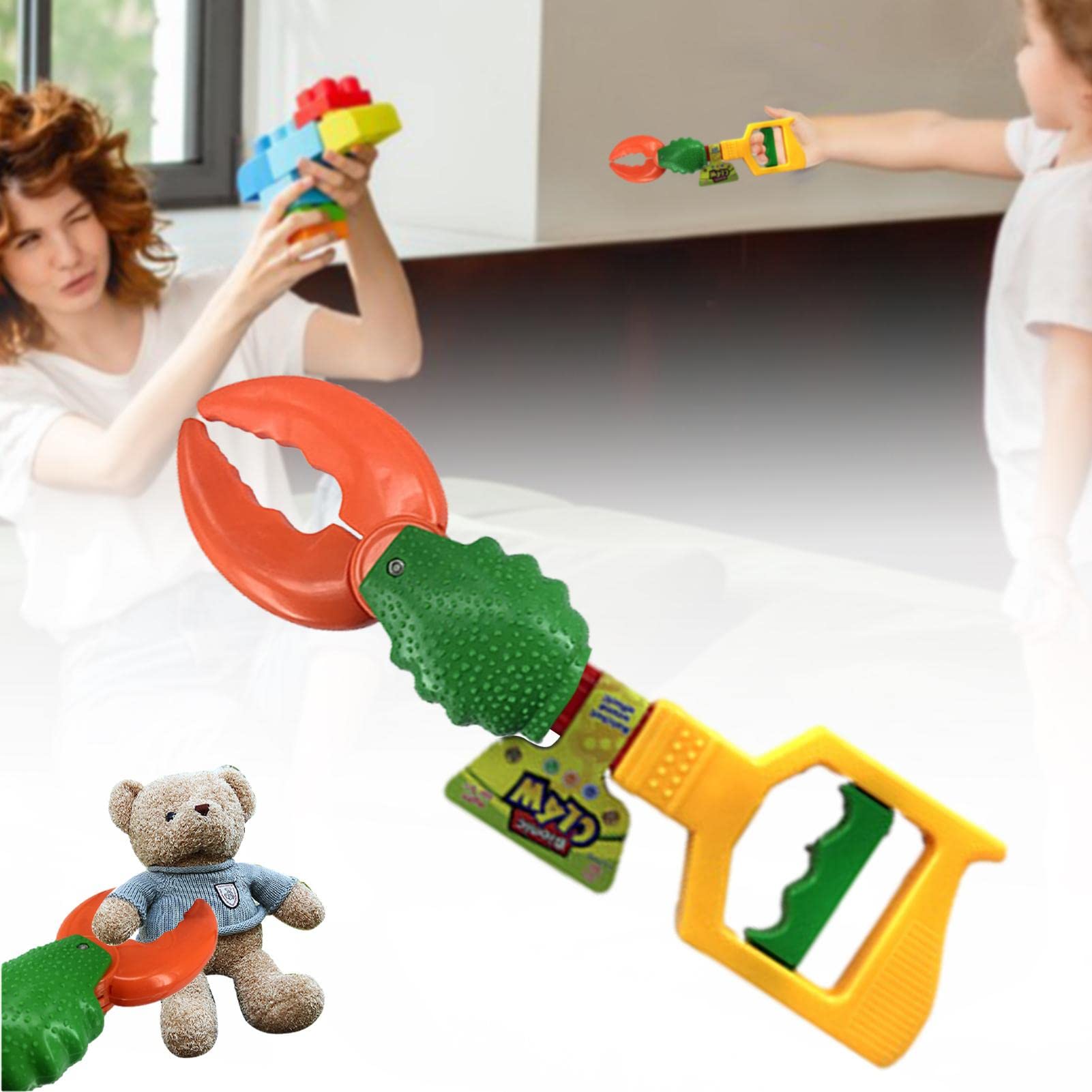 Pinza De Agarre Robótica Para Niños – Brazo Extensor De 50 Cm, Garra De Juguete De ABS, Regalo Educativo Y Divertido Para Peques De 3+ Años