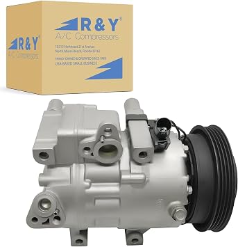 RYC AC ضاغط و A/C مخلب FG358 يناسب هيونداي أكسنت 1.6 L 2006، 2007، 2008، 2009؛ يناسب دودج الموقف 1.6 L 2006، 2007، 2008، 2009، 2010 و 2012