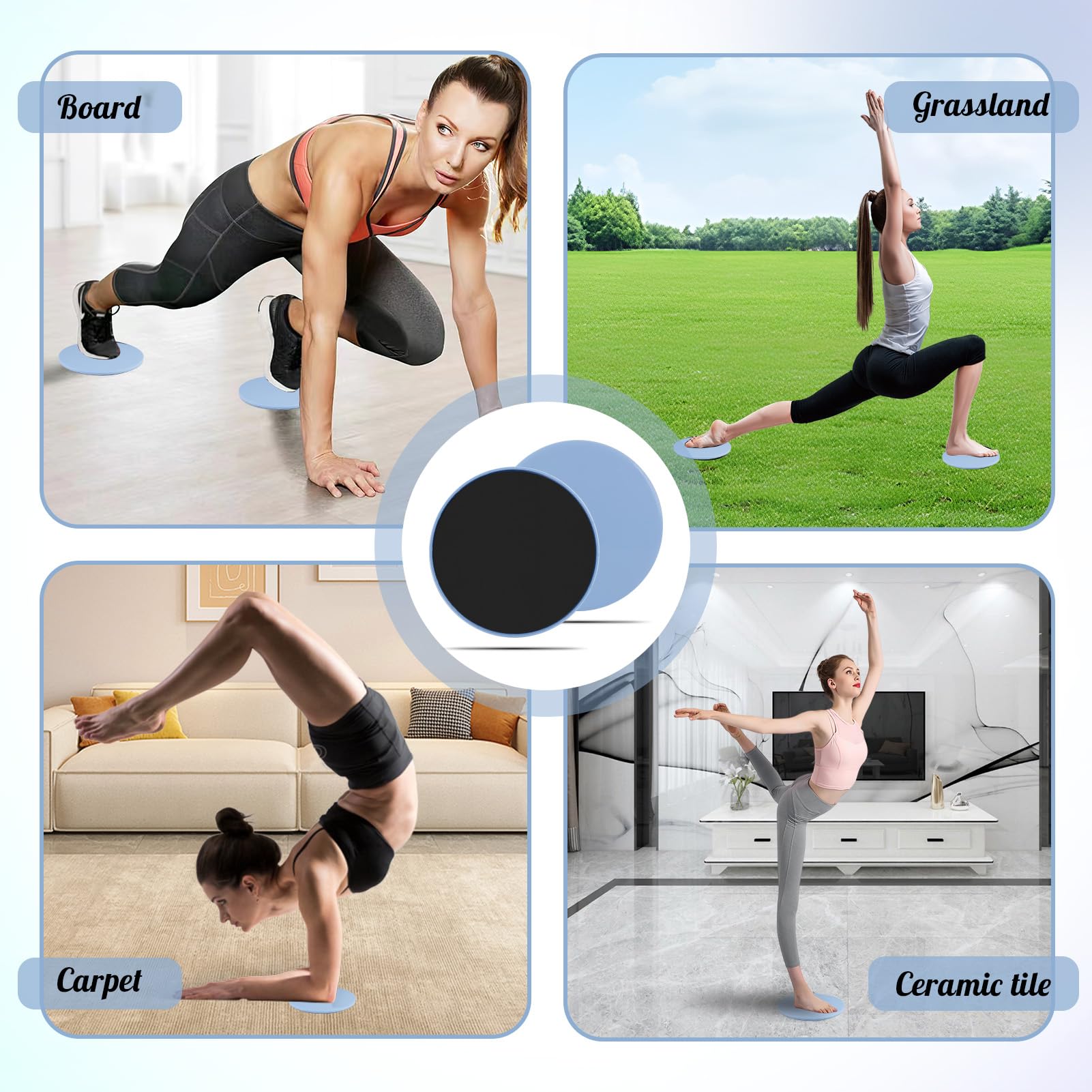 Disques De Glisse Core Sliders DIGIELE - Équipement Fitness Pour Abdos, Yoga Et Full Body Disques De Glisse Core Sliders DIGIELE - Équipement Fitness Pour Abdos, Yoga Et Full Body